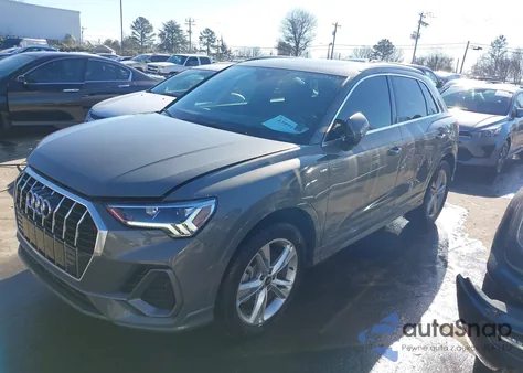 2022 Audi Q3 Premium Plus 45 Tfsi S Line Quattro Tiptronic z USA, uszkodzony, nr VIN WA1EECF38N1081514